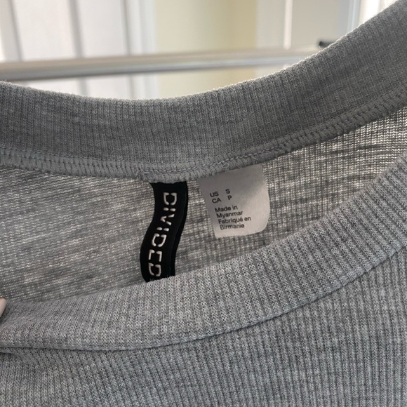 Ribbed Mini Dress with side ruching - Picture 3 of 6